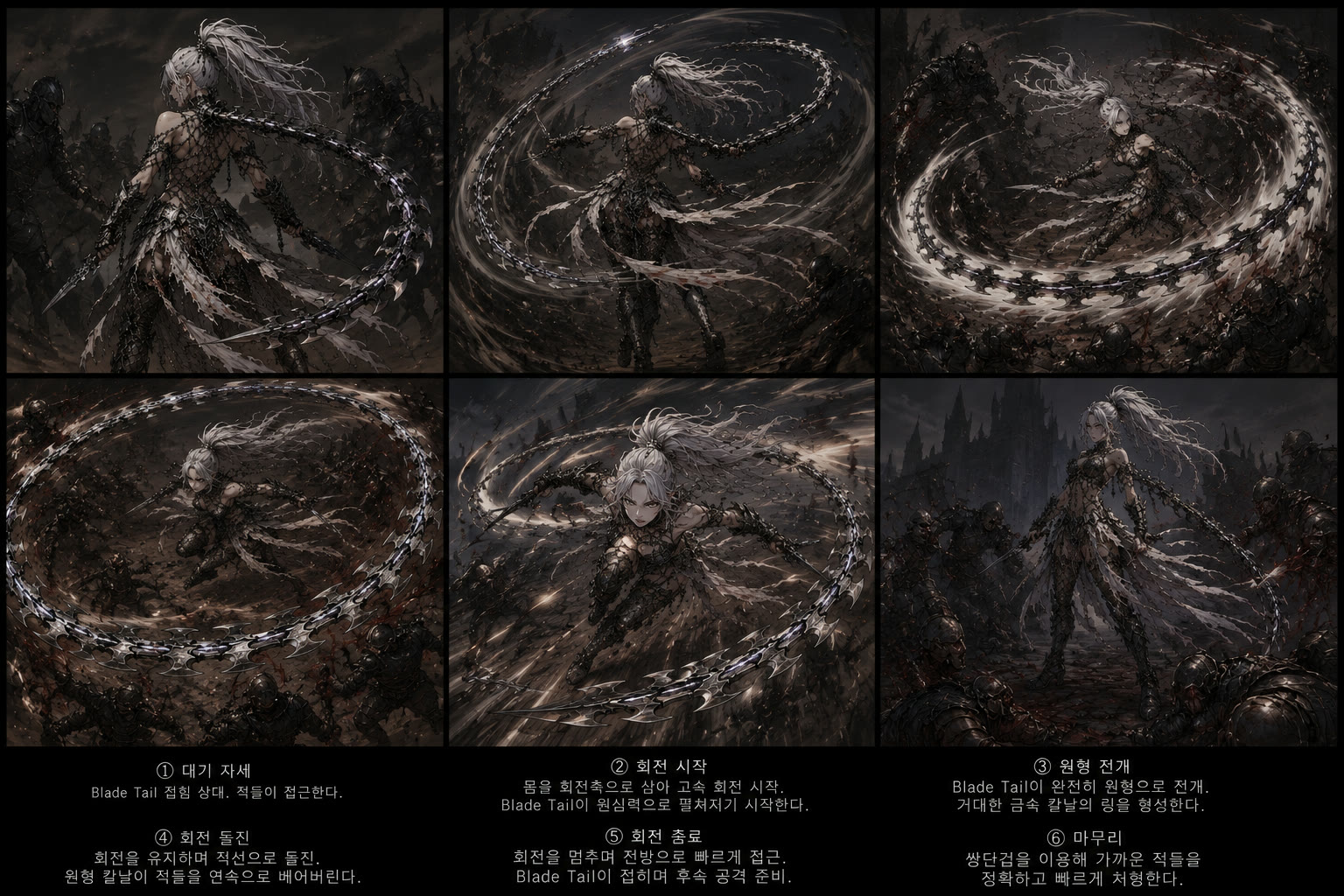 Blade Tail — Motion Sequence