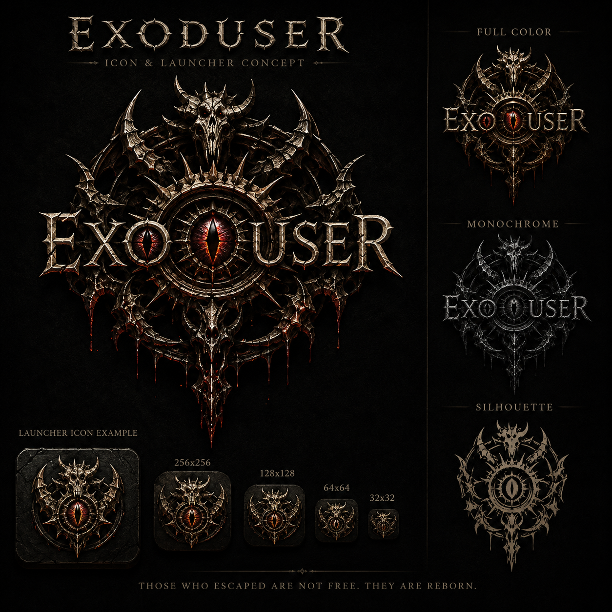 EXODUSER — Icon & Launcher Concept
